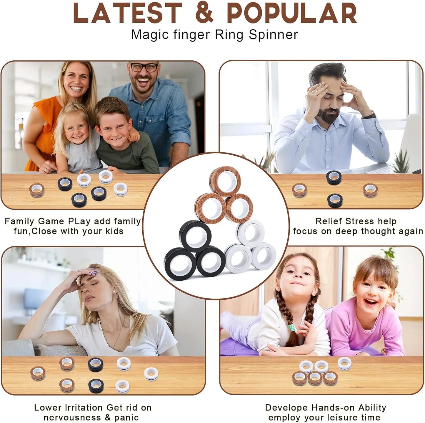 Fidget Ring Set