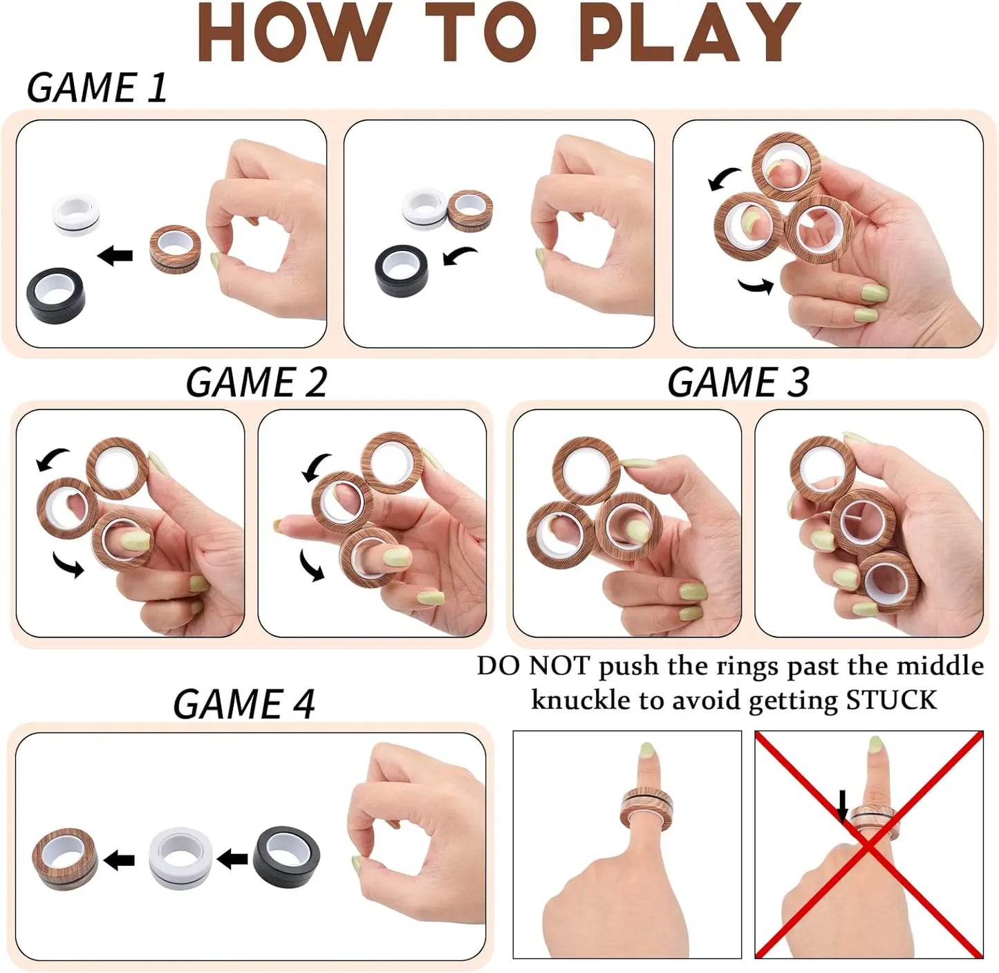 Fidget Ring Set